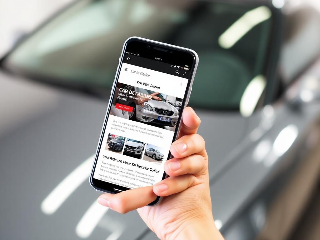 Prestige Auto Care website preview